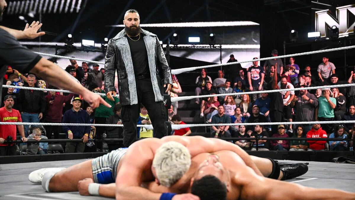 Tony D'Angelo destroyed Joe Hendry and DIon Lennox after the main-event of NXT on January 13