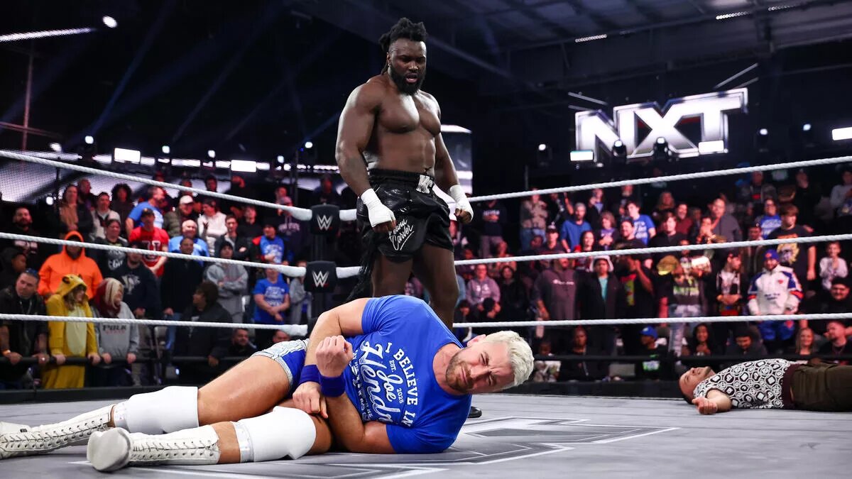 Keanu Carver destroyed all his opponents on NXT January 27 episode