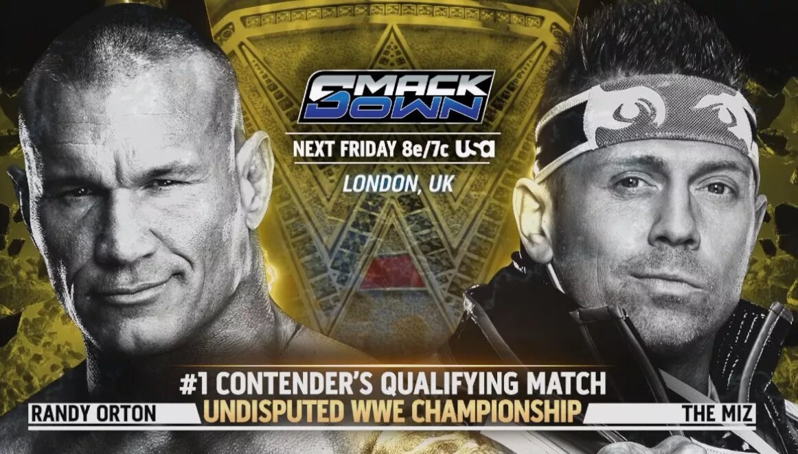 A WWE SmackDown spoilers and results in London graphic for January 16, 2026.