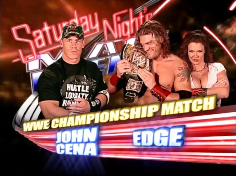 A graphic of WWE Saturday Night's Main Event (SNME) 2006.