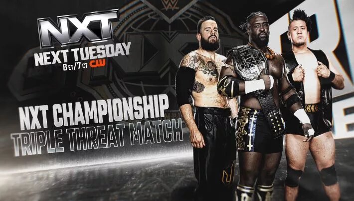 A photo of Josh Briggs, who Booker T criticized, on WWE NXT.