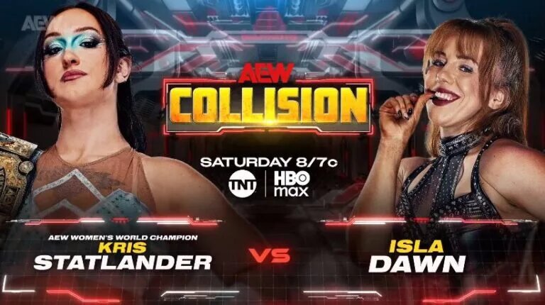A graphic for the AEW Collision preview.