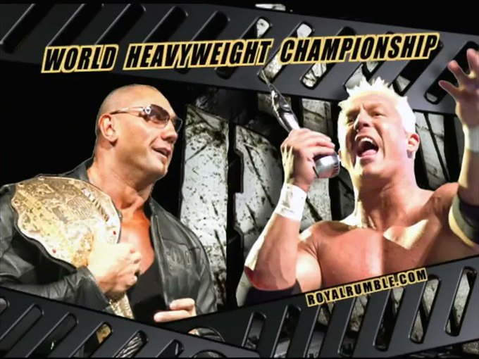 A WWE Royal Rumble graphic.