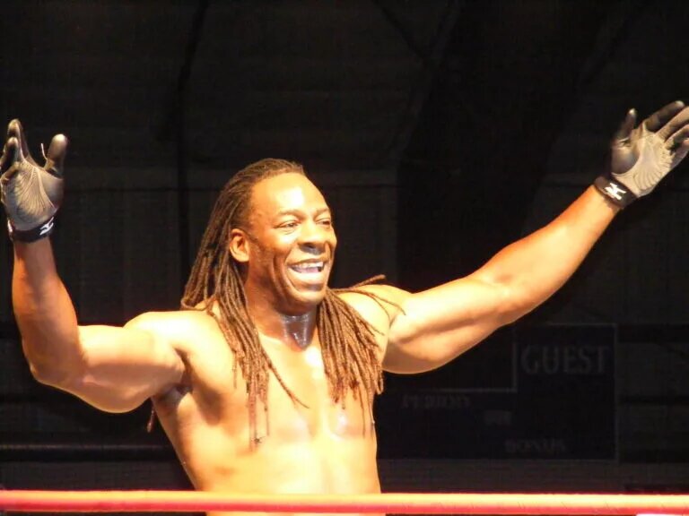 A photo of WWE legend Booker T, who criticized Josh Briggs on WWE NXT.