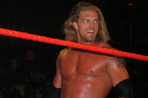 A photo of multiple-time WWE Royal Rumble winner Edge