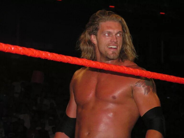 A photo of multiple-time WWE Royal Rumble winner Edge