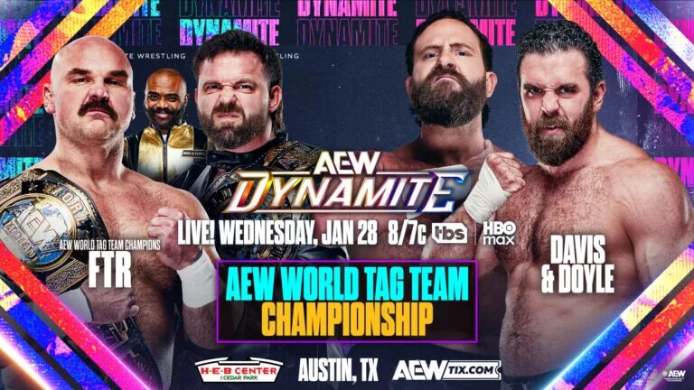 FTR vs Davis and Doyle at AEW Dynamite