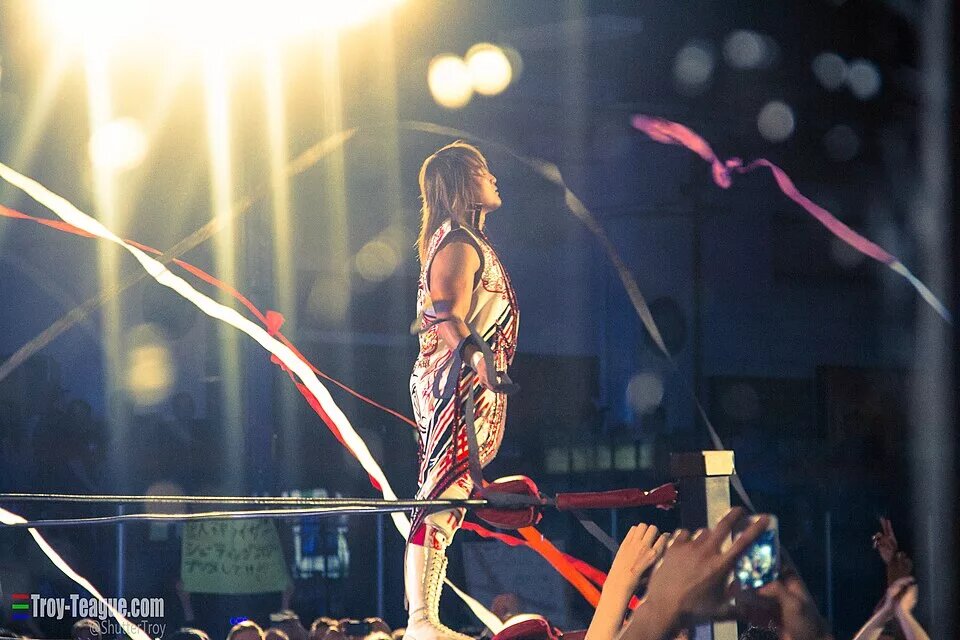 Hiroshi Tanahashi has a 22-year career in Japan