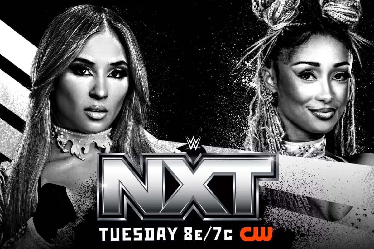WWE NXT Match Graphic of Lola Vice vs Kelani Jordan