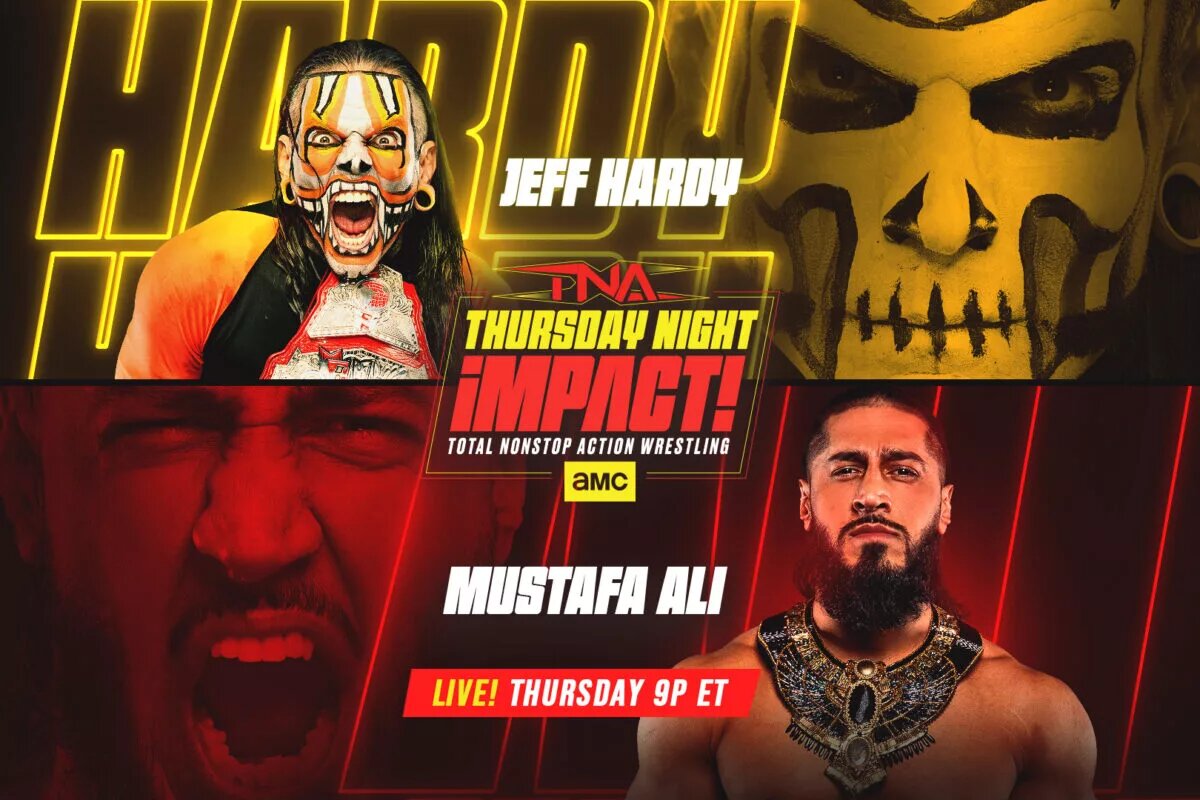 Jeff Hardy will face Mustafa Ali live on Thursday Night iMPACT on January 22