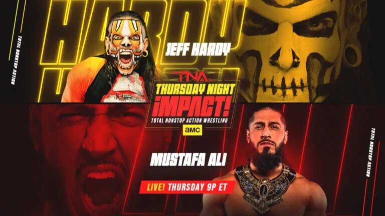 Jeff Hardy will face Mustafa Ali live on Thursday Night iMPACT on January 22