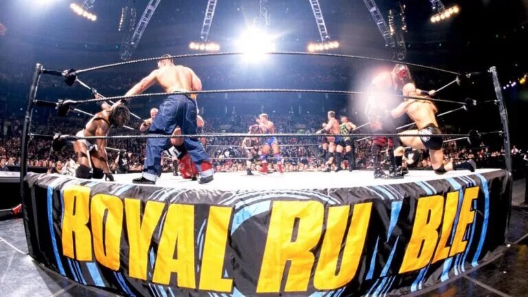 A graphic of the 2003 Royal Rumble
