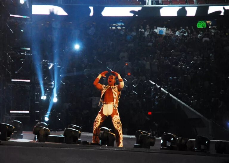 A photo of multiple-time WWE Royal Rumble winner Shawn Michaels.