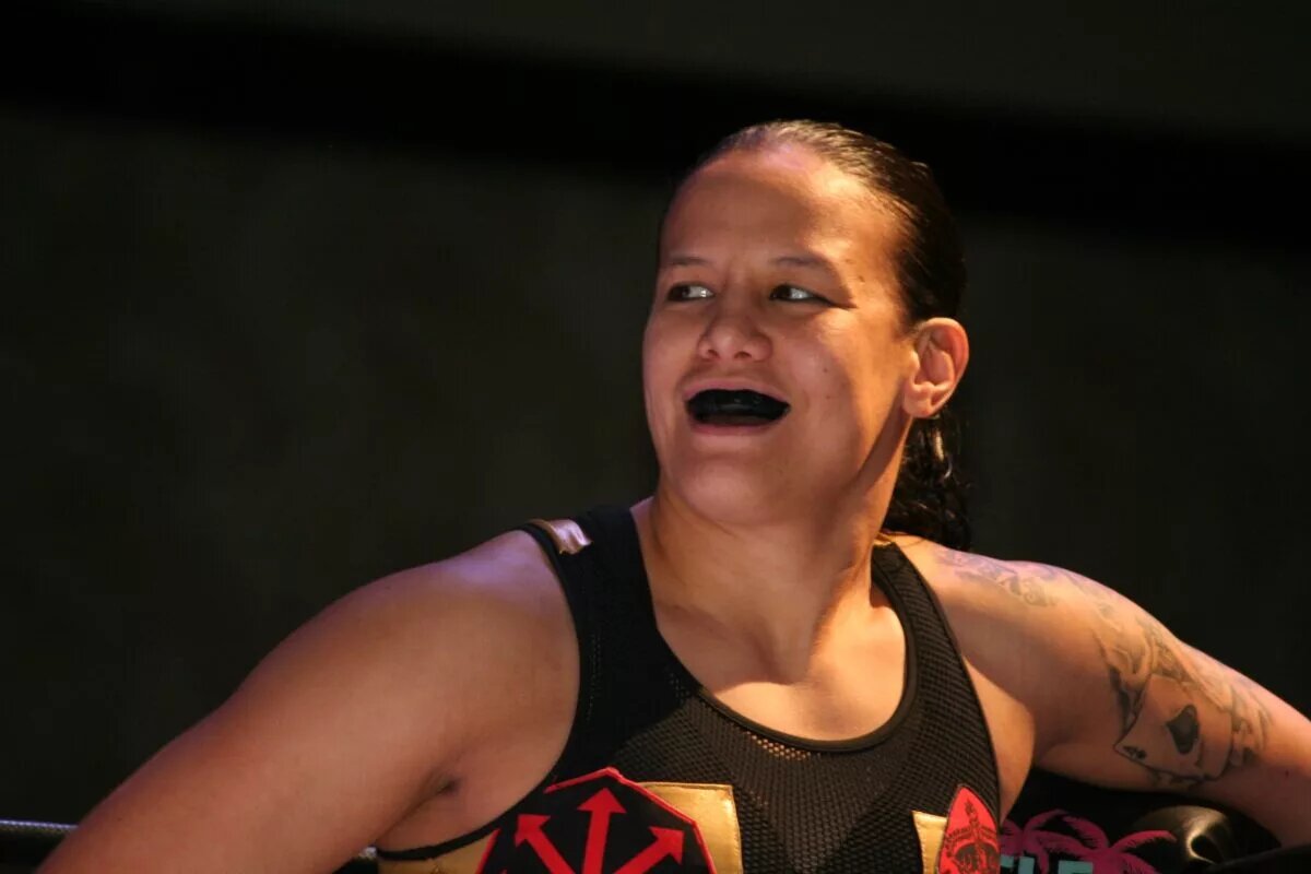 A photo of Women's WWE Royal Rumble runner-up Shayna Baszler.