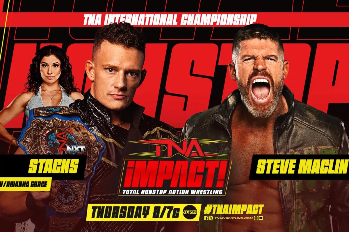 TNA iMPACT Preview of January 8 episode, TNA International match with Steve Maclin and Stacks