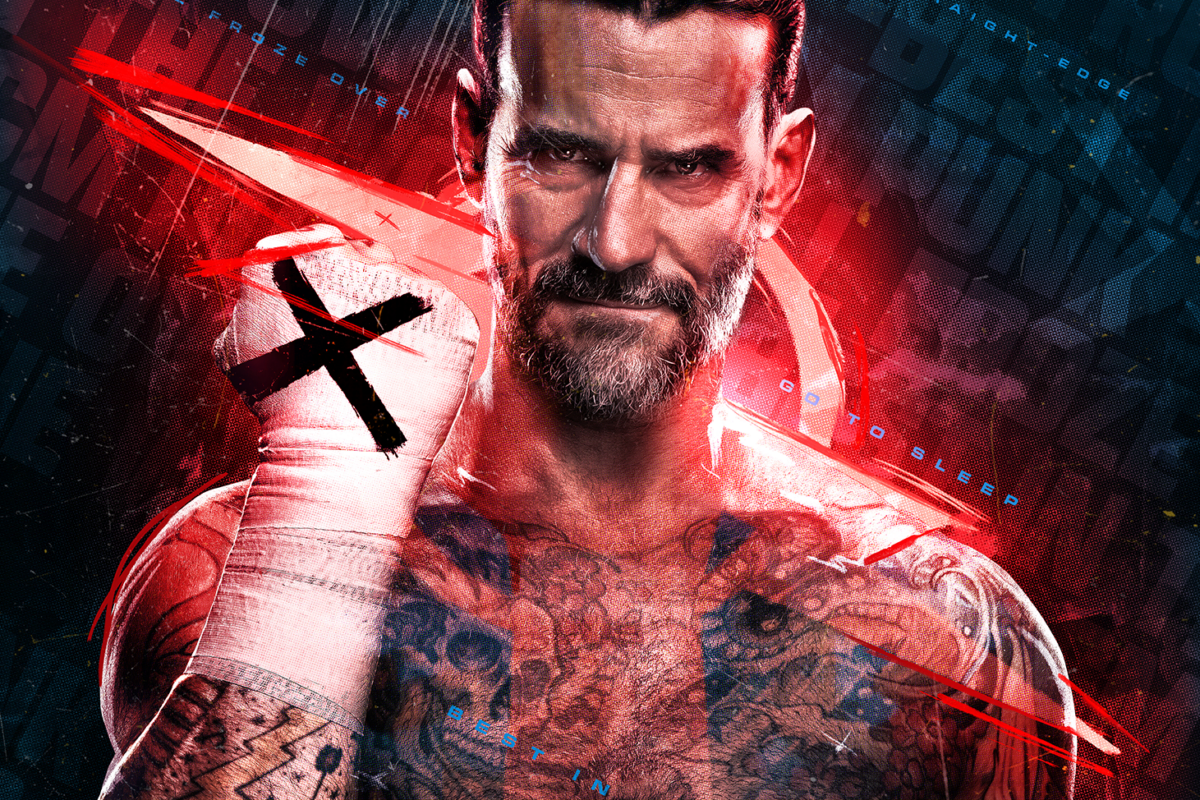 CM Punk WWE 2K26 cover