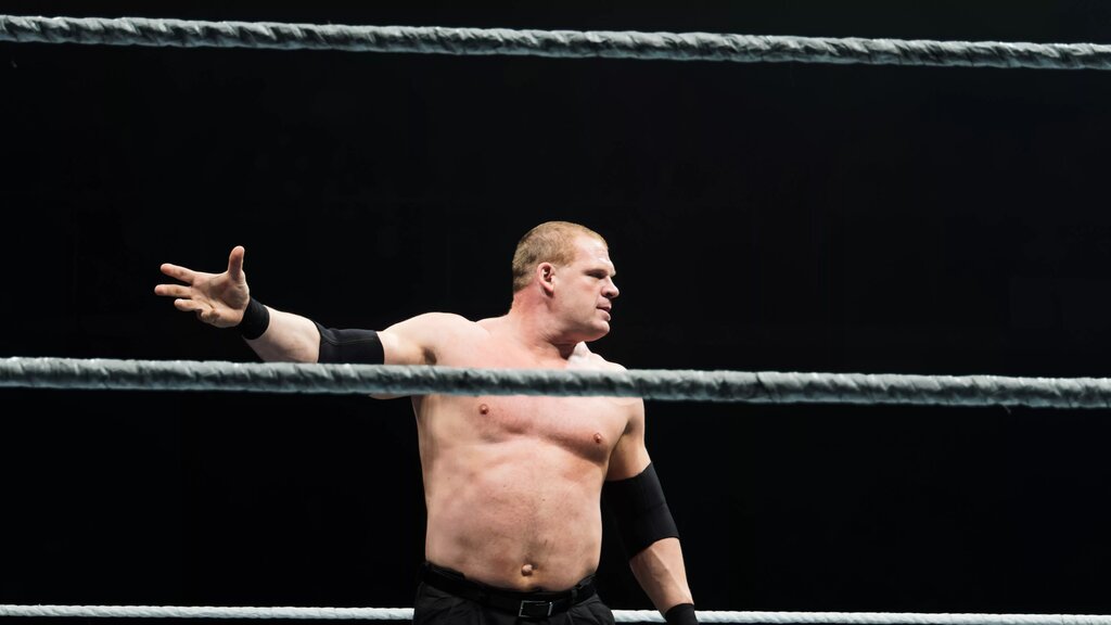 A photo of perennial WWE Royal Rumble runner-up, Kane.