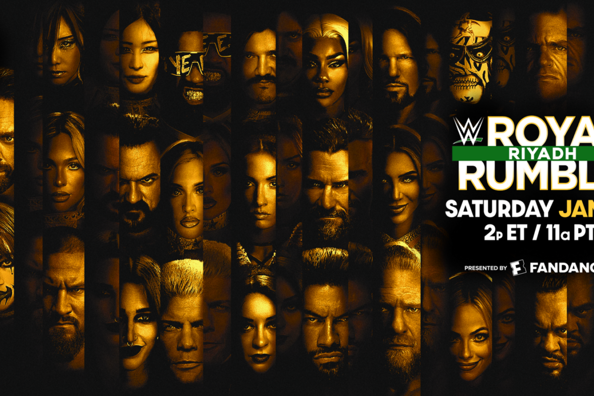 A WWE Royal Rumble 2026 graphic, featuring winner Roman Reigns.