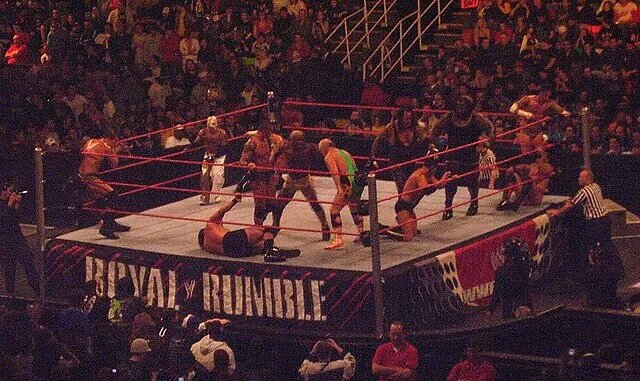 Image of WWE Royal Rumble match