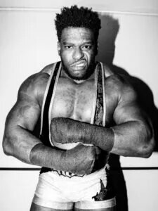 A photo of Powerhouse Hobbs, who has signed with WWE.