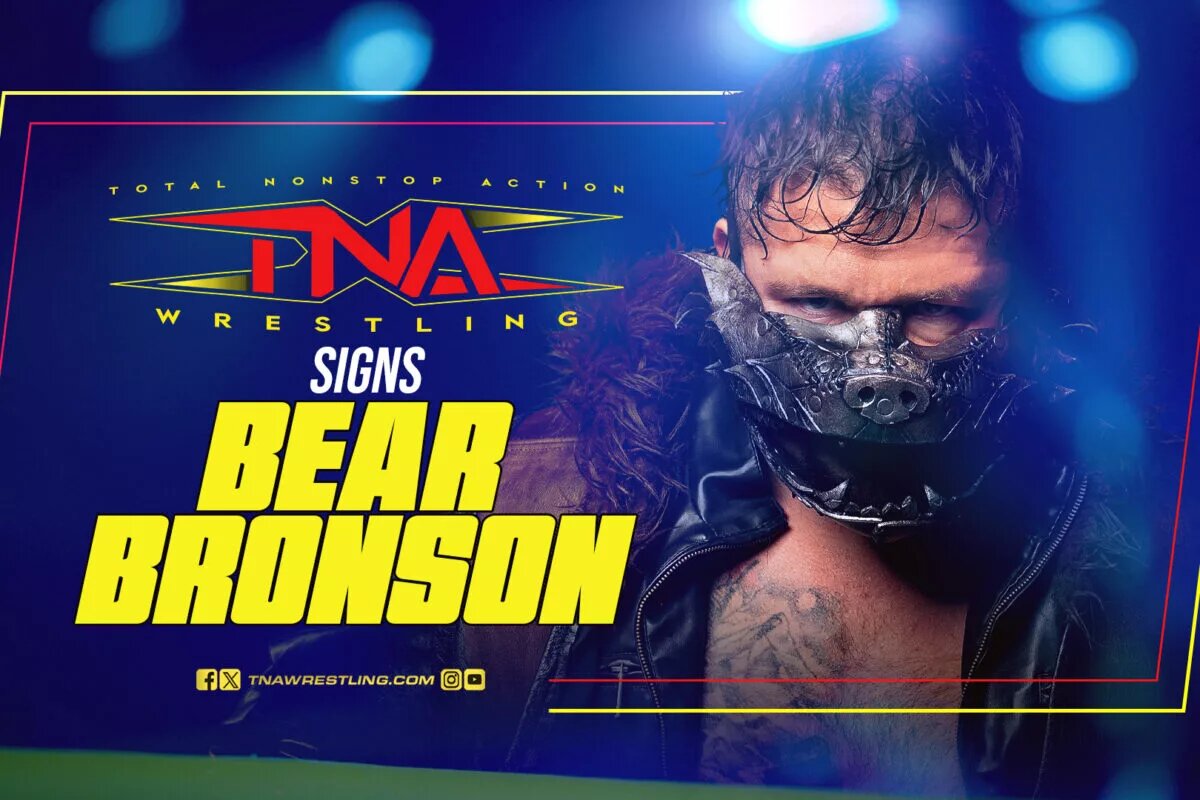Bear Bronson is officially a member of the TNA Wrestling roster