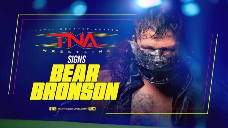 Bear Bronson is officially a member of the TNA Wrestling roster