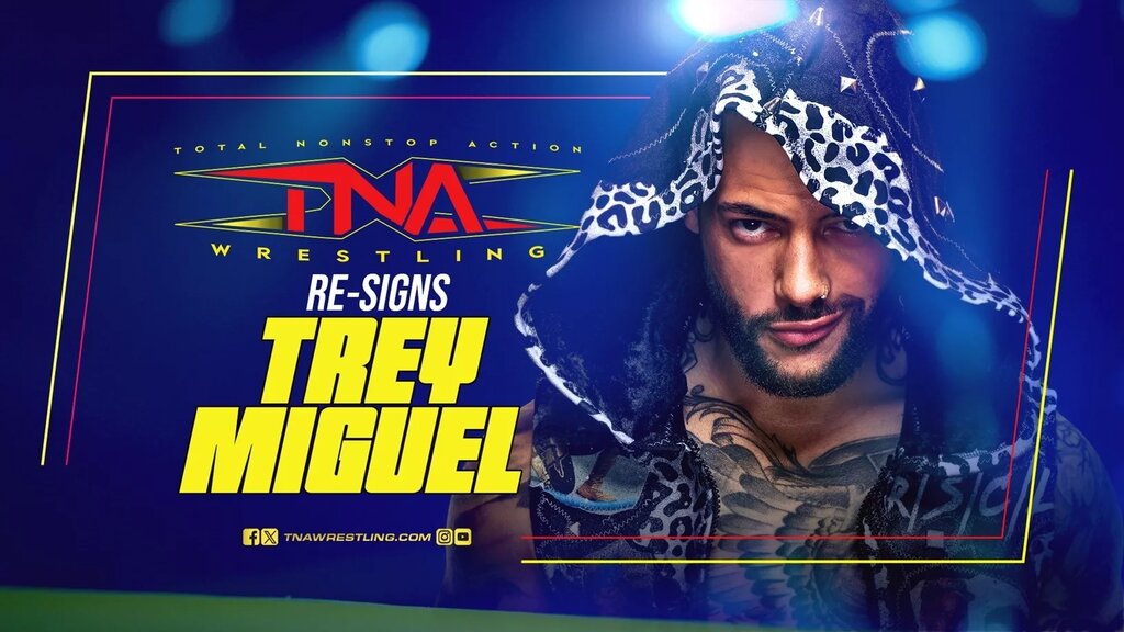 Trey Miguel re-signed with TNA Wrestling