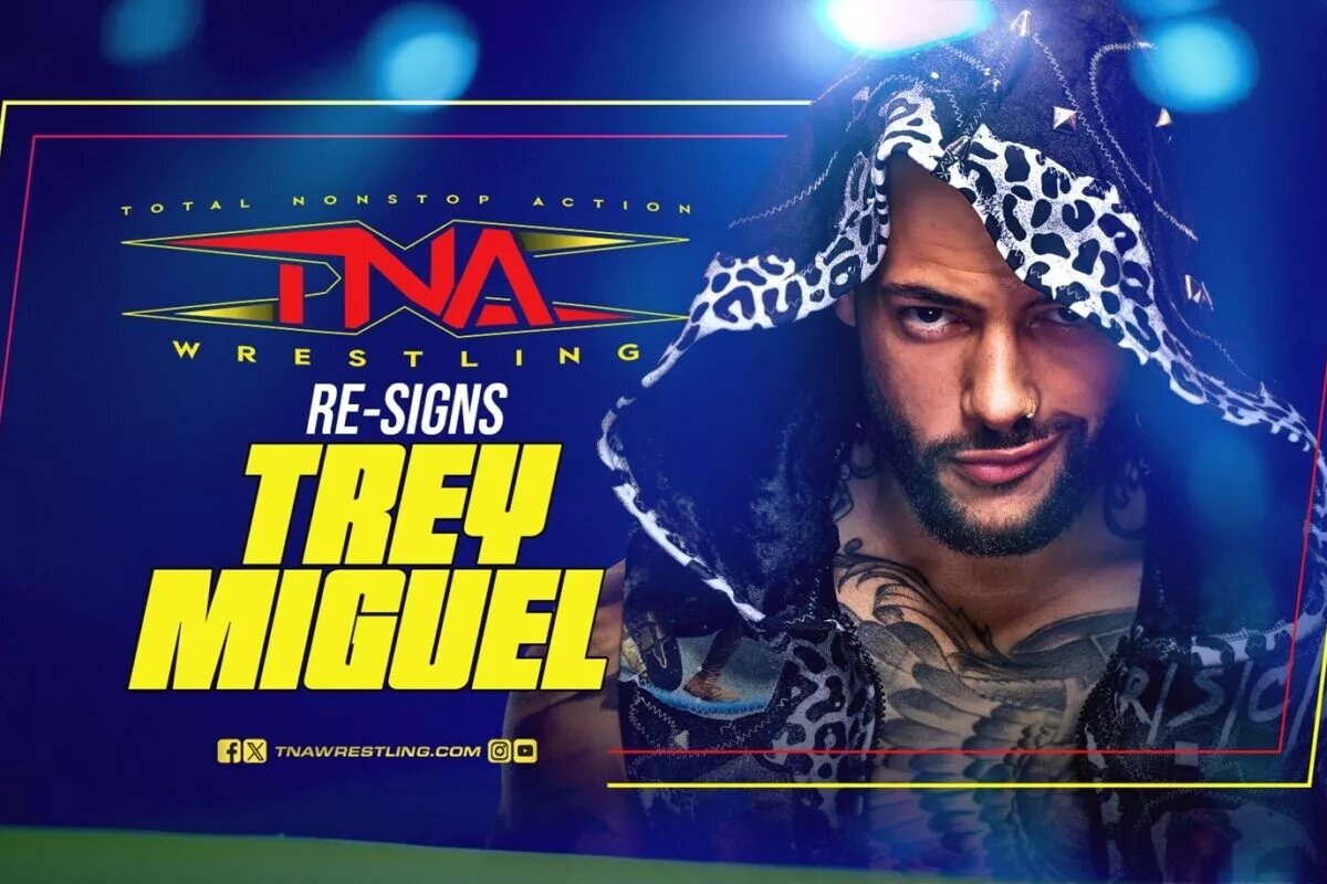 Trey Miguel re-signed with TNA Wrestling