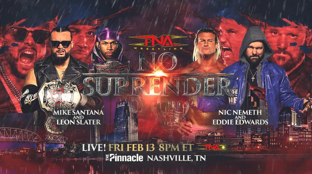 A graphic of the TNA Wrestling 2026 schedule