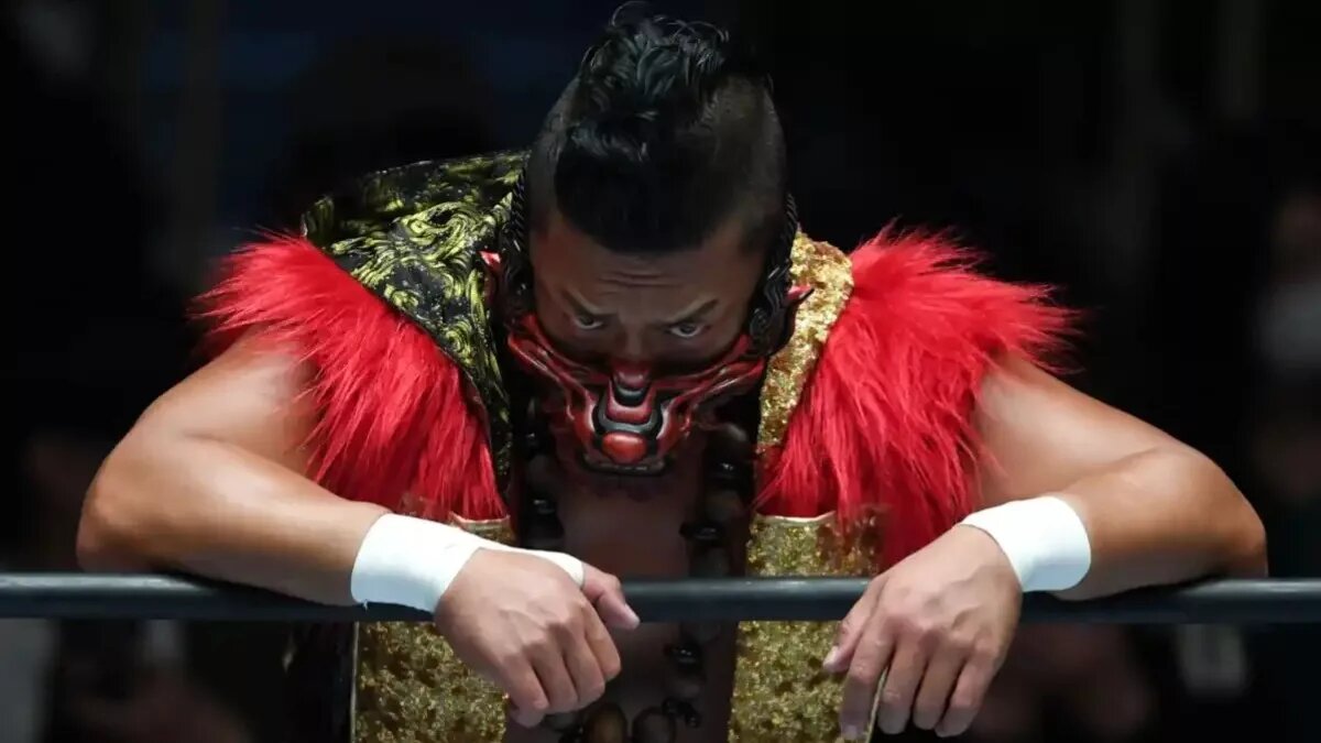 Shingo Takagi in a NJPW ring
