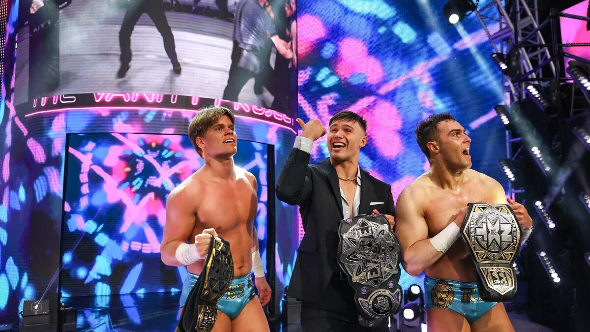 The Vanity Project became the new NXT Tag Team Champions on the Ferbuary 24 episode of NXT