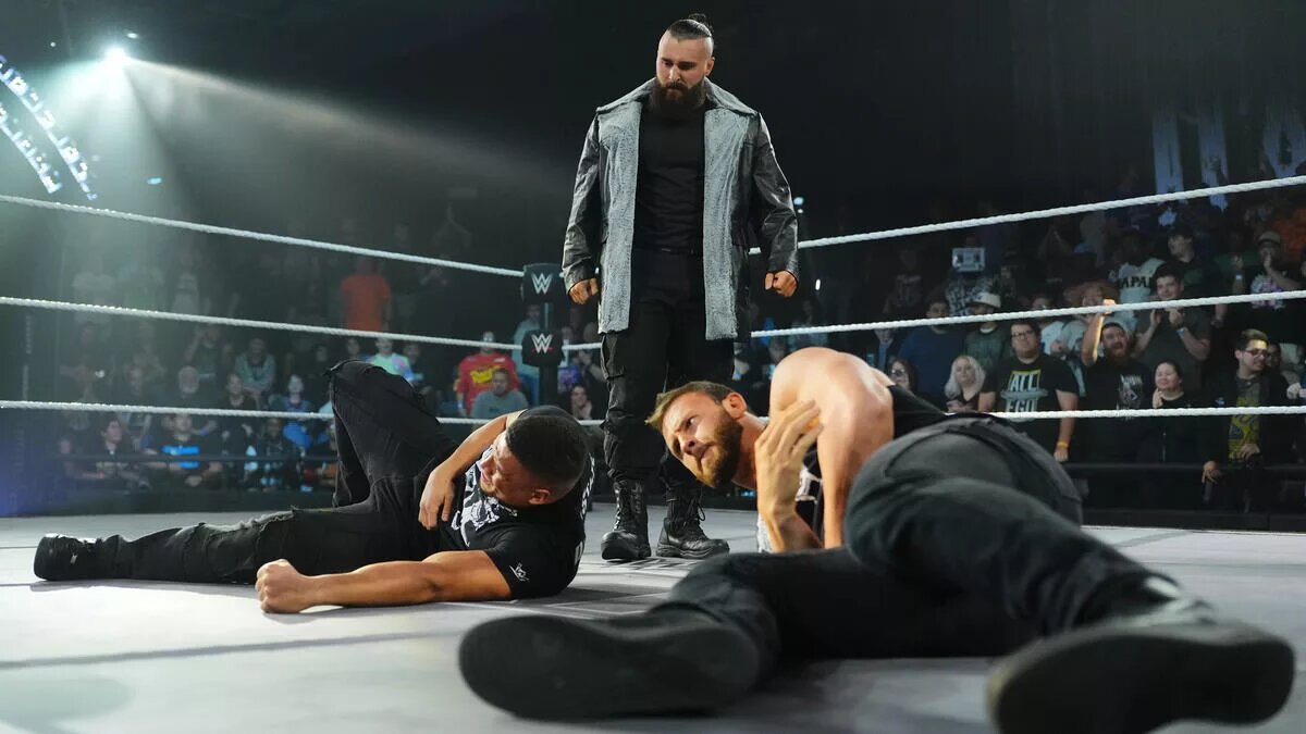 Tony D'Angelo cleared the ring on NXT on February 10