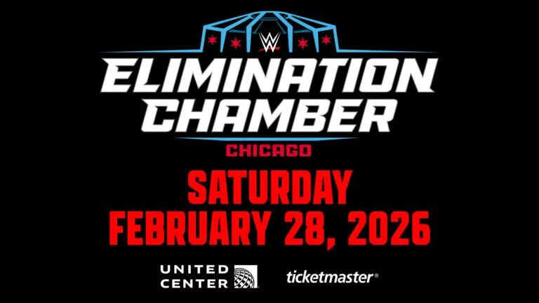 A WWE Elimination Chamber 2026 graphic, where Danhausen made his WWE debut.