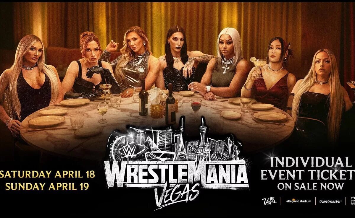 A WWE WrestleMania 42 graphic featuring Liv Morgan.