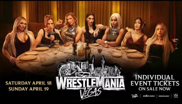 A WWE WrestleMania 42 graphic featuring Liv Morgan.