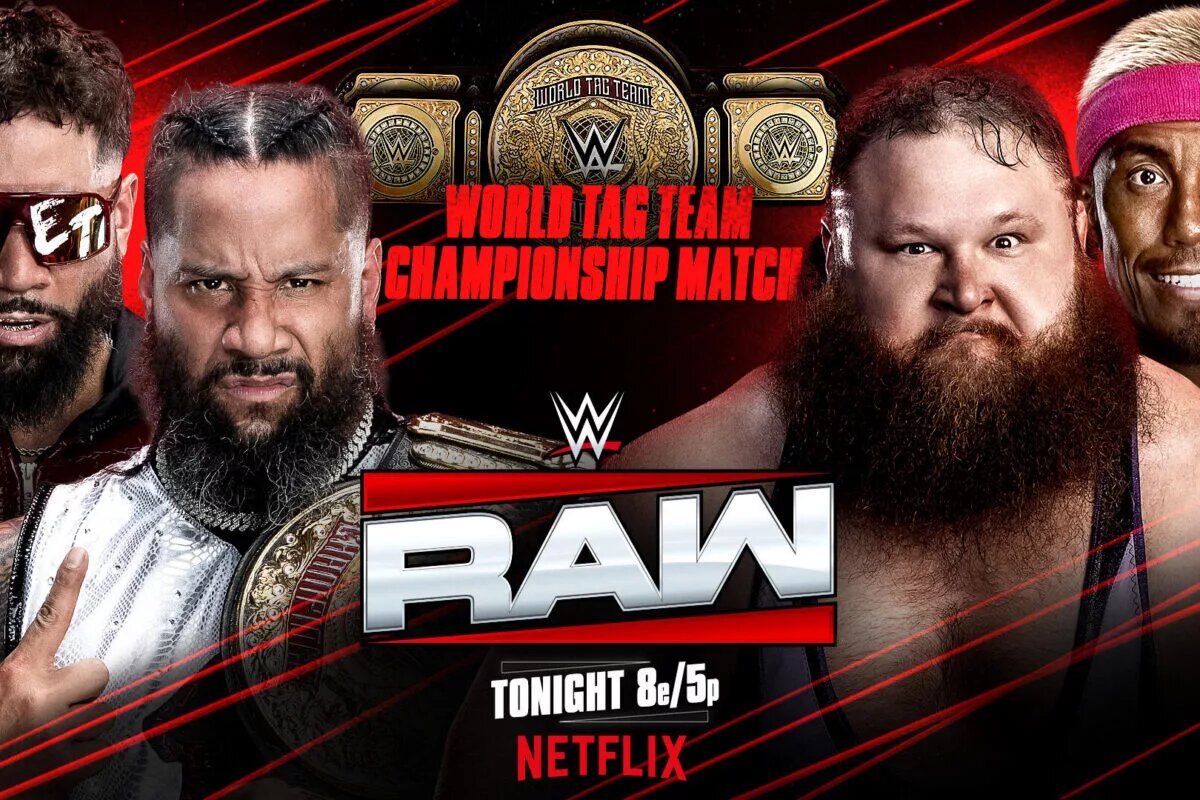Usos vs American Alpha for the WWE Tag Team Championship