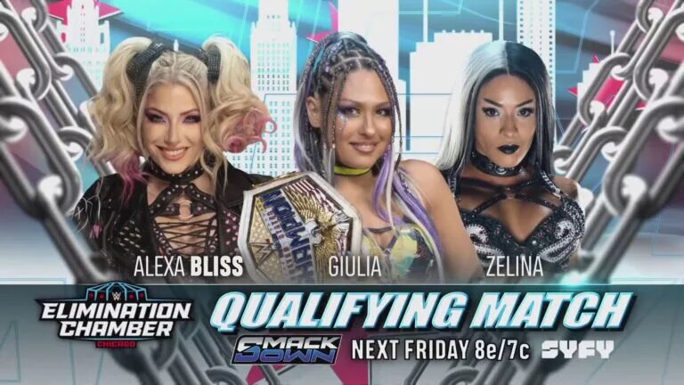 A graphic for the WWE SmackDown results for February 13, 2026.