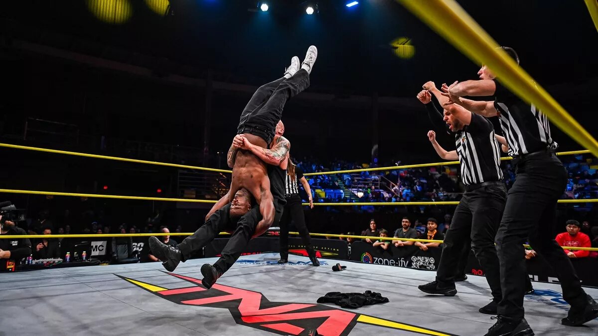 Eric Young hit multiple piledrivers on BDE in the February 12 episode of Thursday Night iMPACT