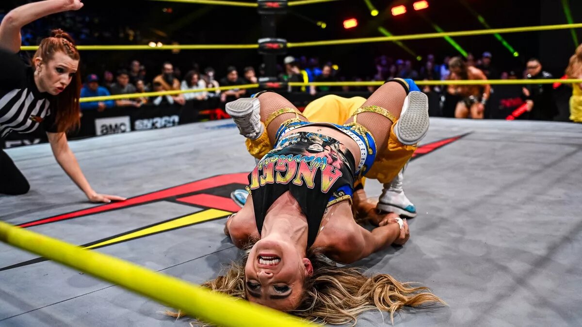 Xia BRookside got the win for her team on TNA Thursday Night iMPACT February 5 episode