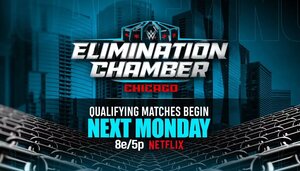 On WWE Raw Elimination Chamber qualifying matches begin