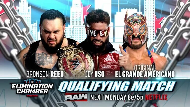 WWE Raw features Elimination Chamber qualifying matches