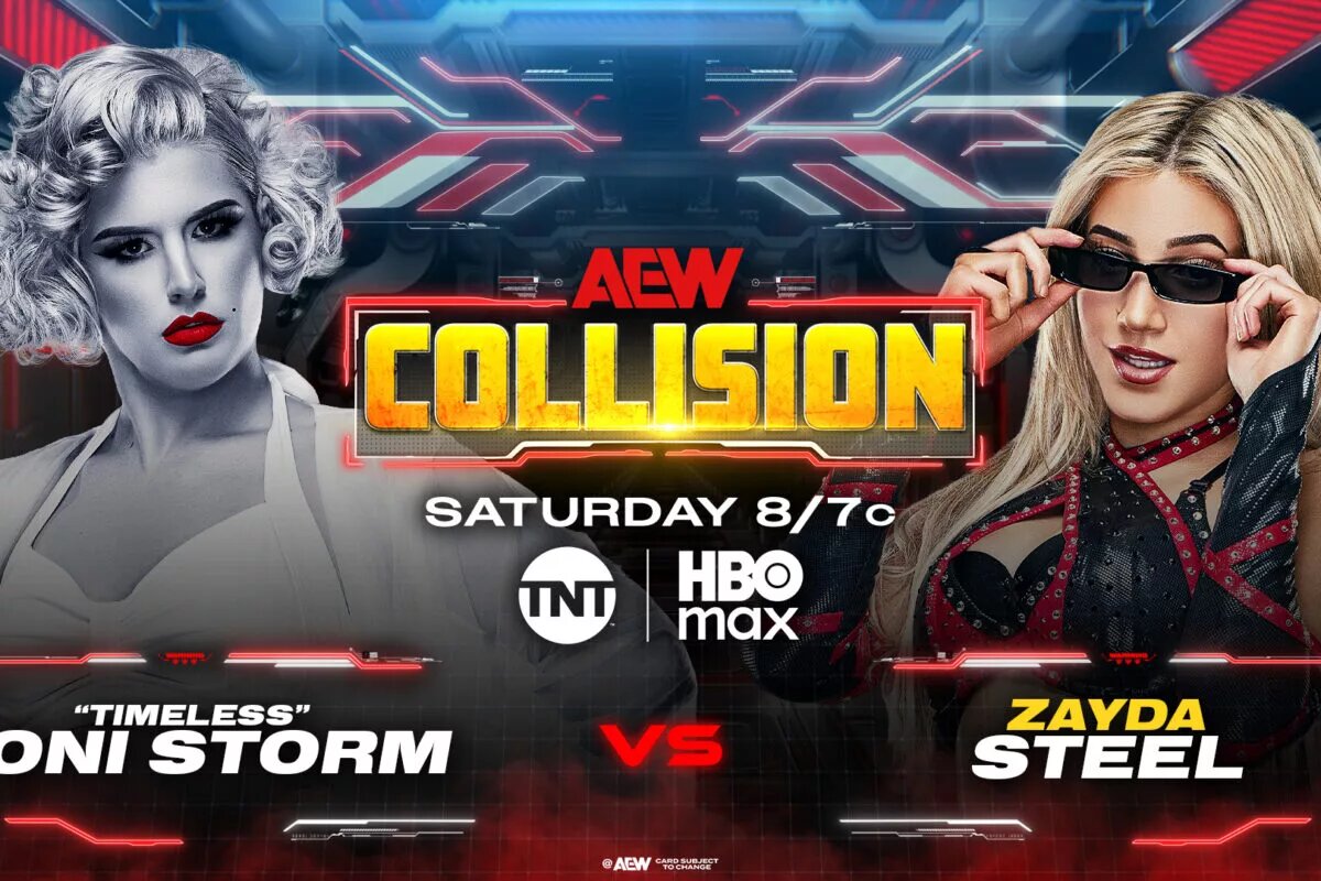 Toni Storm faces Zayda Steel on AEW Collision