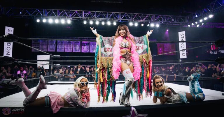 A photo of AEW star Mina Shirakawa