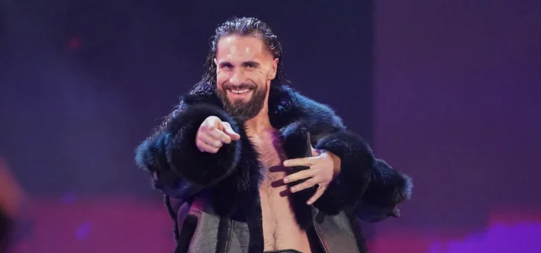 A photo of Seth Rollins, the possible attacker of Bron Breakker at the 2026 WWE Royal Rumble.