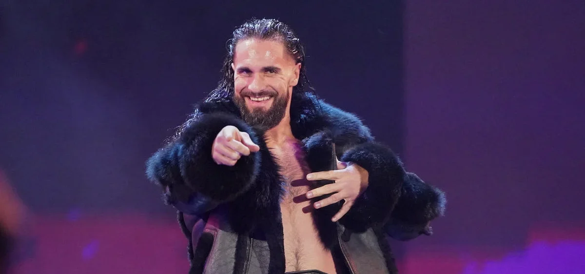 A photo of Seth Rollins, the possible attacker of Bron Breakker at the 2026 WWE Royal Rumble.