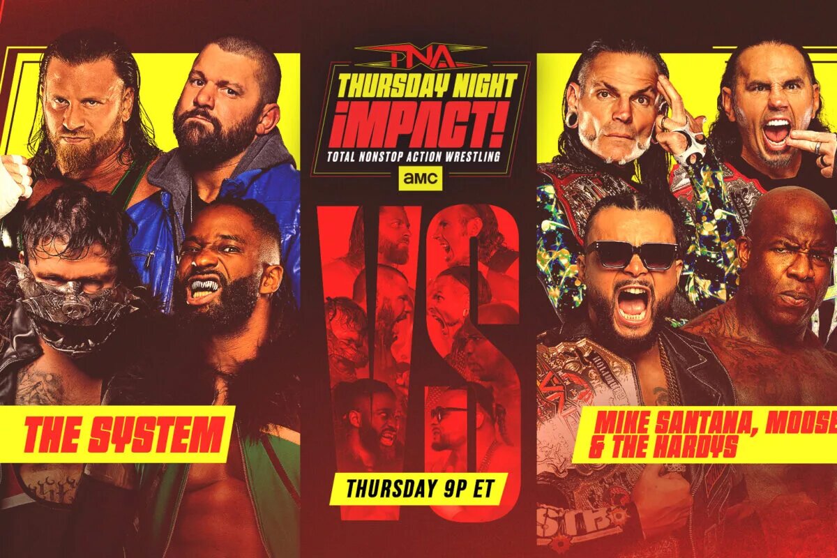 The System vs Mike Santana Moose and The Hardys
