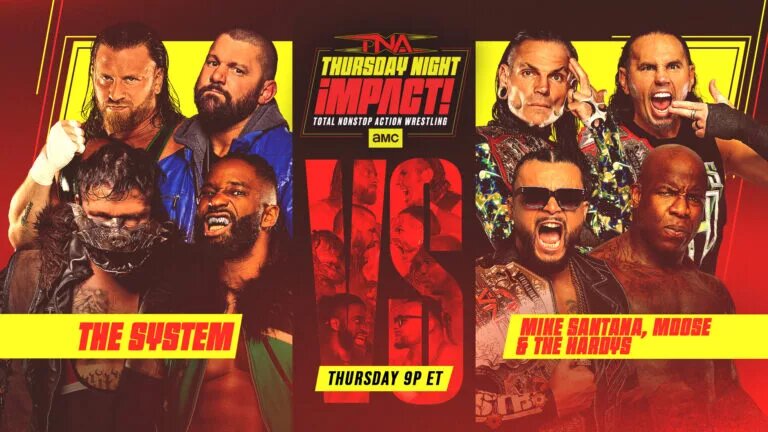 The System vs Mike Santana Moose and The Hardys