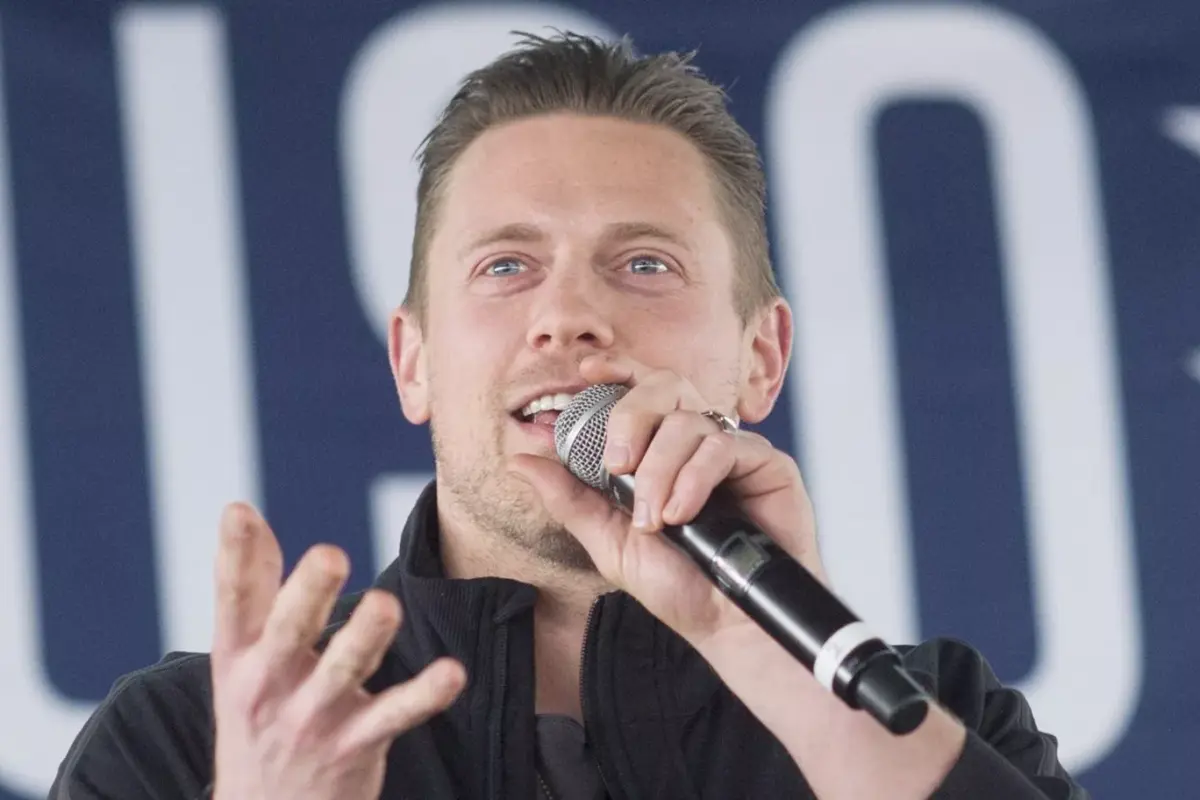 A photo of WWE star The Miz, who's had issues with Danhausen.
