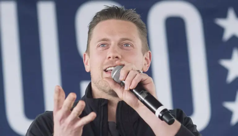 A photo of WWE star The Miz, who's had issues with Danhausen.