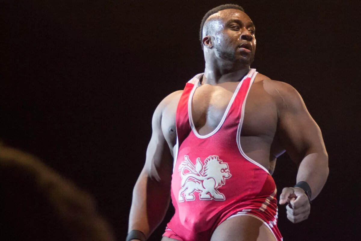 A photo of the recently retired Big E from WWE.